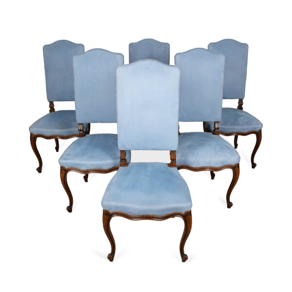 velvet upholstered dining chairs