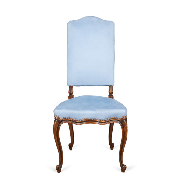 Set of 6 French Louis XV Style Mahogany Dining Chairs - Image 4