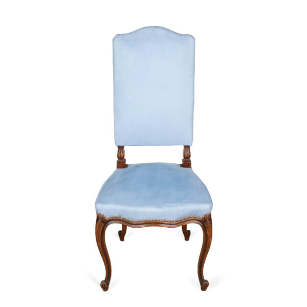 Set of 6 French Louis XV Style Mahogany Dining Chairs - Image 9