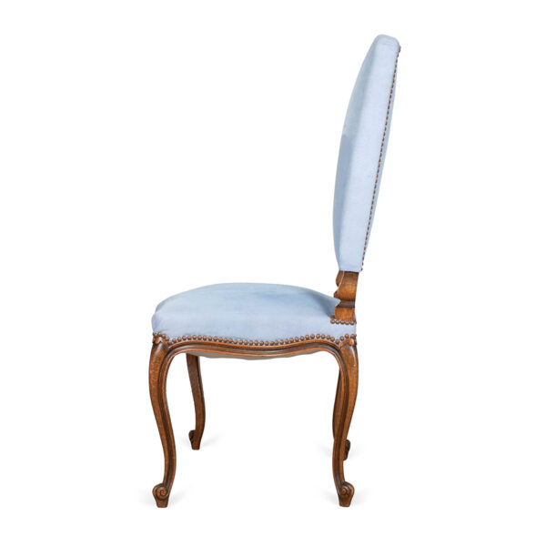 Set of 6 French Louis XV Style Mahogany Dining Chairs - Image 5