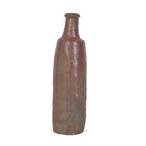 antique pottery bottle