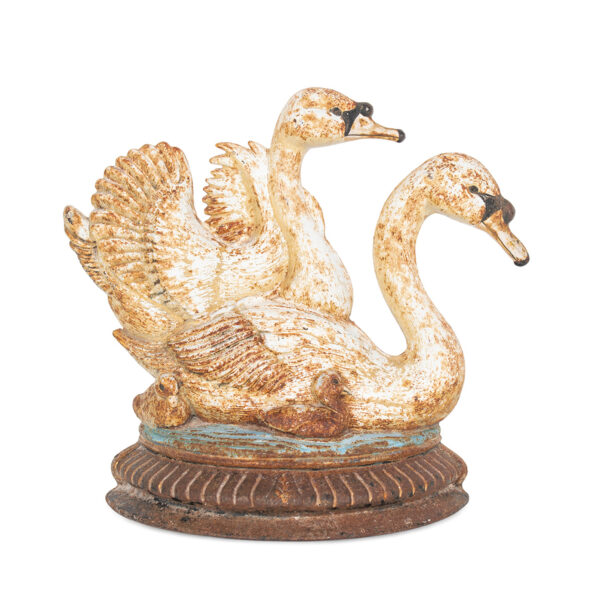 iron swan doorstop