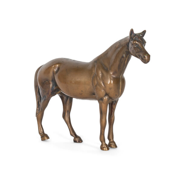 bronze horse statue
