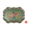 floral tole tray