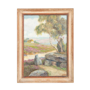 Oil on Board, signed G. Fohrer, "View from the Willows"