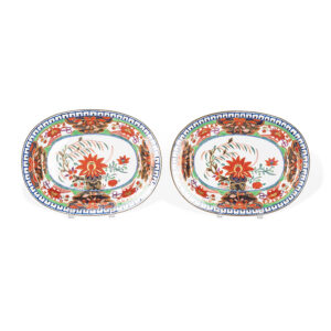 Pair of 19th Century Spode Platters