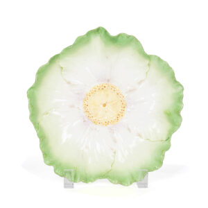 Cabbage Leaf Plate, circa 1840