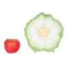 Cabbage Leaf Plate, circa 1840