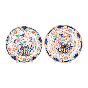 Pair of 19th Century 'Tree of Life' Plates