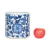 blue and white pot