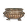 French Brass Footed Cache Pot