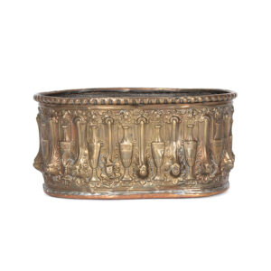 19th Century French Brass Jardiniere