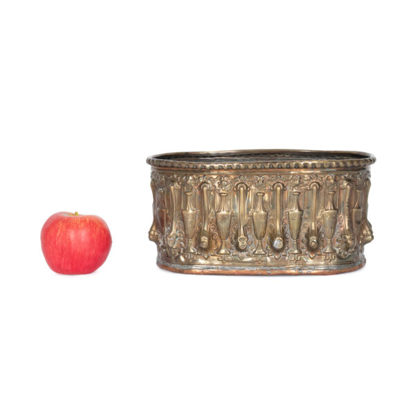 19th Century French Brass Jardiniere - Image 2