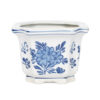 Chinese Blue and White Cache Pot