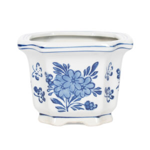 Chinese Blue and White Cache Pot