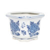 Chinese Blue and White Cache Pot