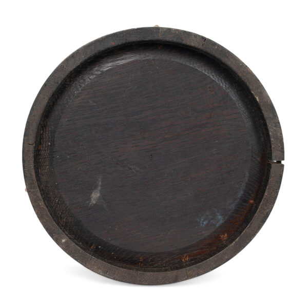 English Wooden Vessel with Metal Banding and Tin Liner - Image 6