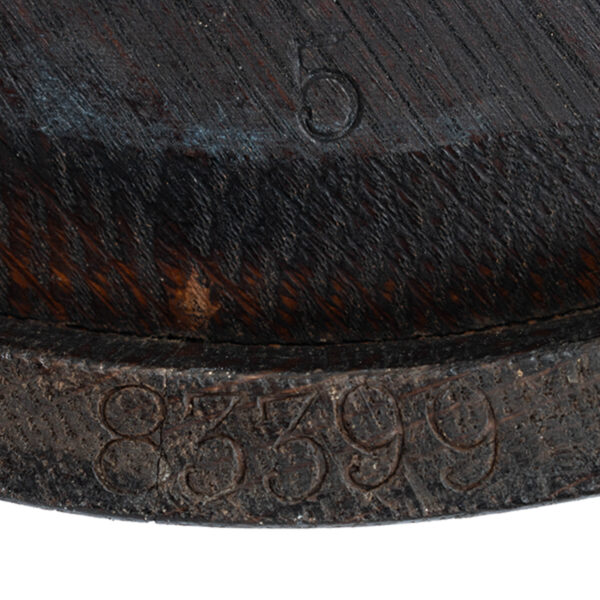 English Wooden Vessel with Metal Banding and Tin Liner - Image 7