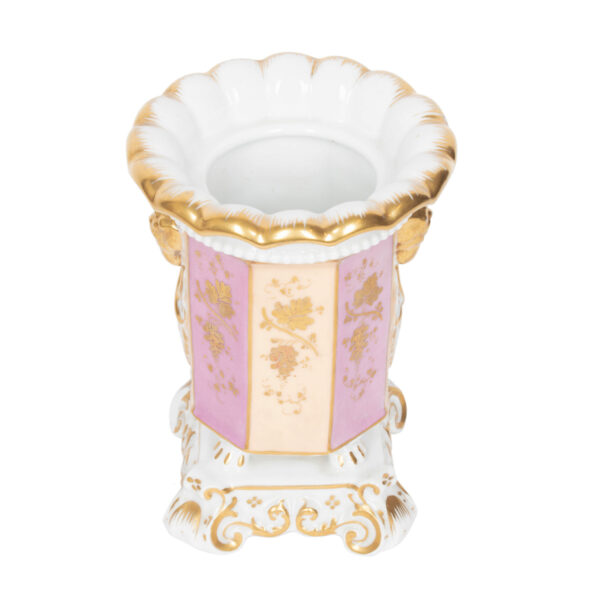Antique Hand Painted Porcelain Urn/Planter - Image 5