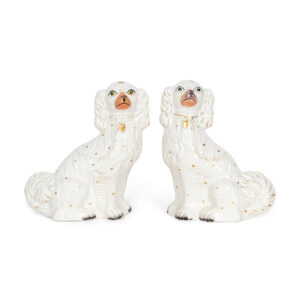 Pair of 12.5" Staffordshire Spaniels
