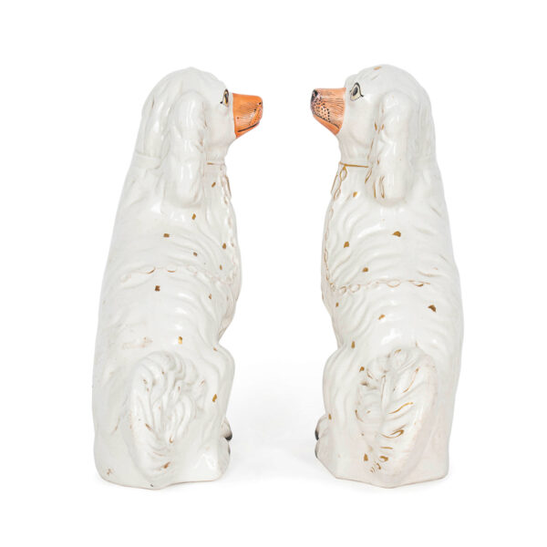 Pair of 12.5" Staffordshire Spaniels