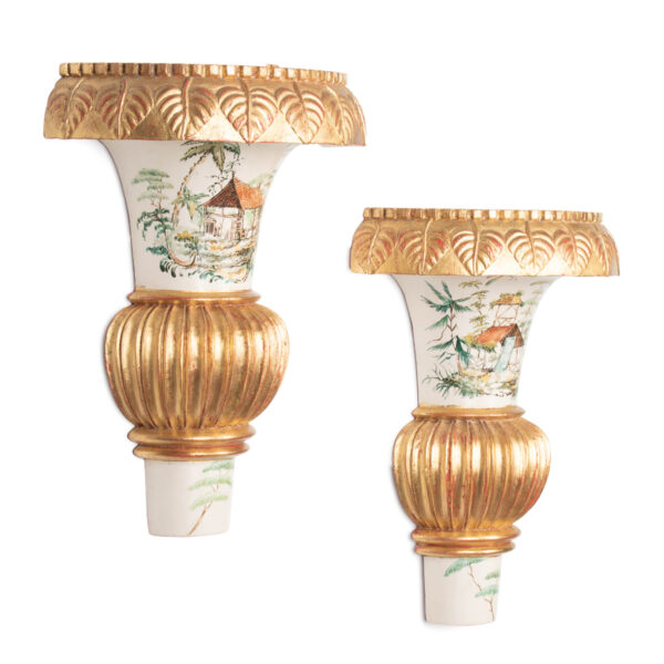 chinoiserie wall brackets