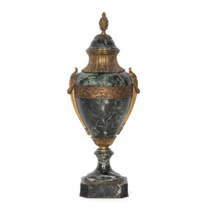 bronze and marble urn