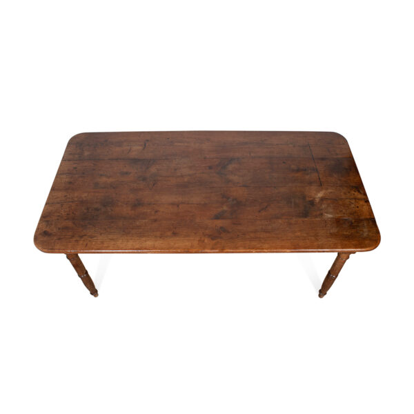 Antique French Walnut Table- Circa 1800 - Image 5
