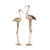 pair of brass birds