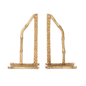 gilt chinoiserie brackets or bookends