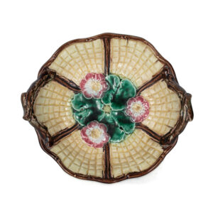 Majolica Footed Bowl