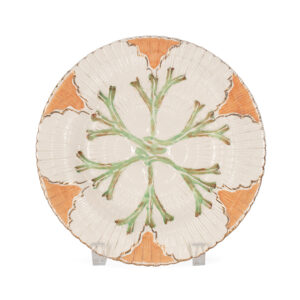 Etruscan Griffin Smith Hill Shell and Seaweed Majolica Plate