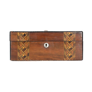 English Tunbridge Sewing Box for sale