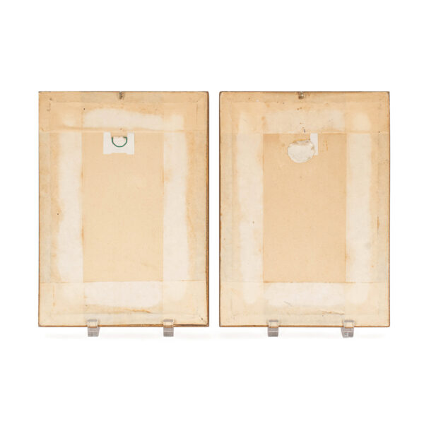 Pair of French Theater Costume Plates - Image 15