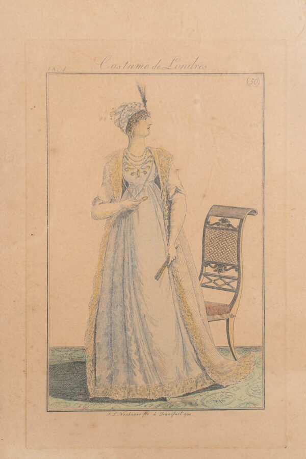 Pair of French Theater Costume Plates - Image 7