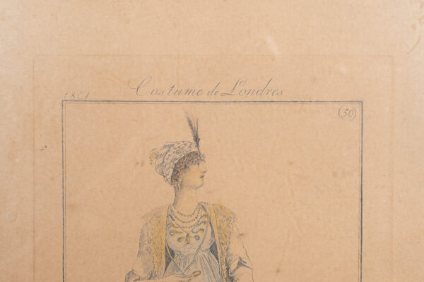 Pair of French Theater Costume Plates - Image 8