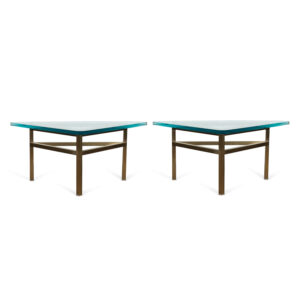 pair of mcm tables for sale