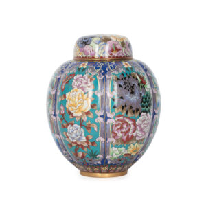 Cloisonné Ginger Jar