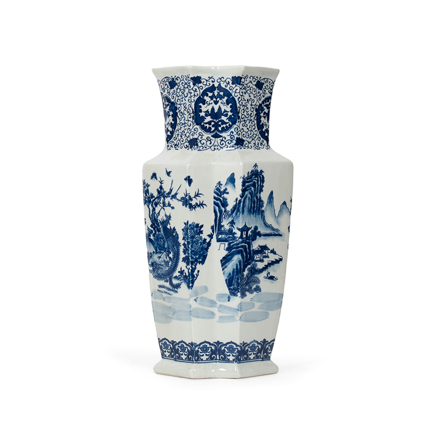 Blue and White Porcelain Vase