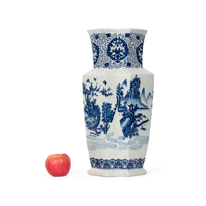 Blue and White Porcelain Vase