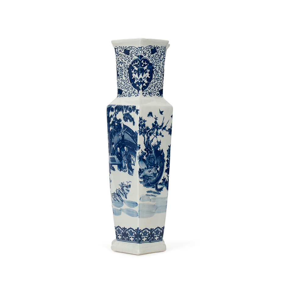 Blue and White Porcelain Vase - Image 3
