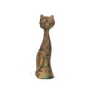 brutalist cat sculpture