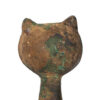 brutalist cat sculpture
