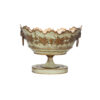 French Tole Cache Pot w Lions and Grapes - Image 3