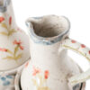 18th Century French Faience 3 Piece Oil and Vinegar Set