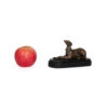 Copper Plated Reclining Whippet - Image 2
