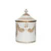 Lidded Oval Porcelain Box with Gilt & Floral Decoration - Image 5