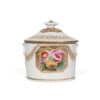 Lidded Oval Porcelain Box with Gilt & Floral Decoration - Image 4