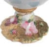 Hand Painted Floral Pitcher with Gold Painted Relief and Beading - Image 9