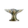 19th C. Majolica Leaf Compote by Morley & Co. - Image 3